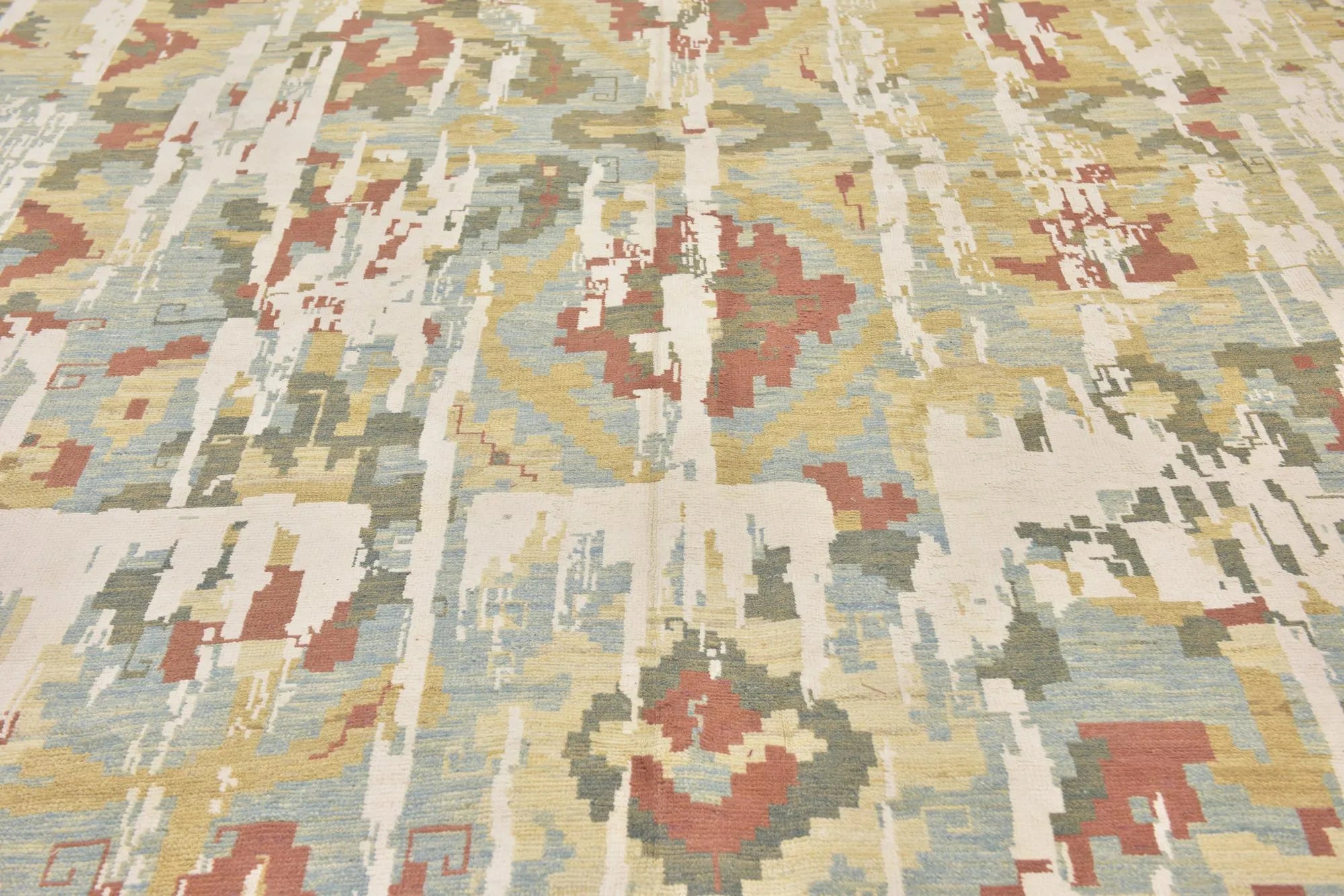 Jasmine Oushak Hand-Knotted Wool Rug