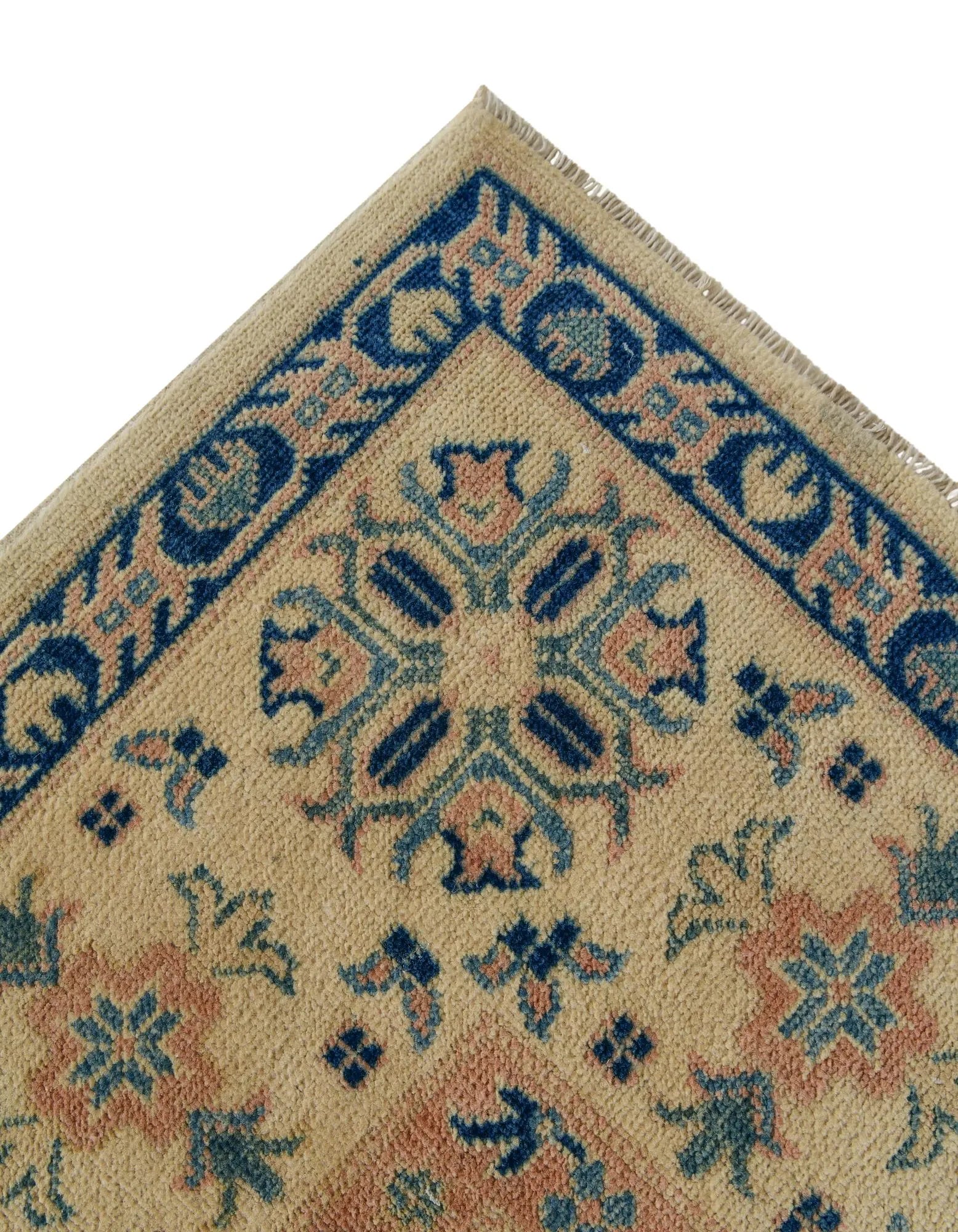 Grandeur Oushak Hand-Knotted Wool Rug