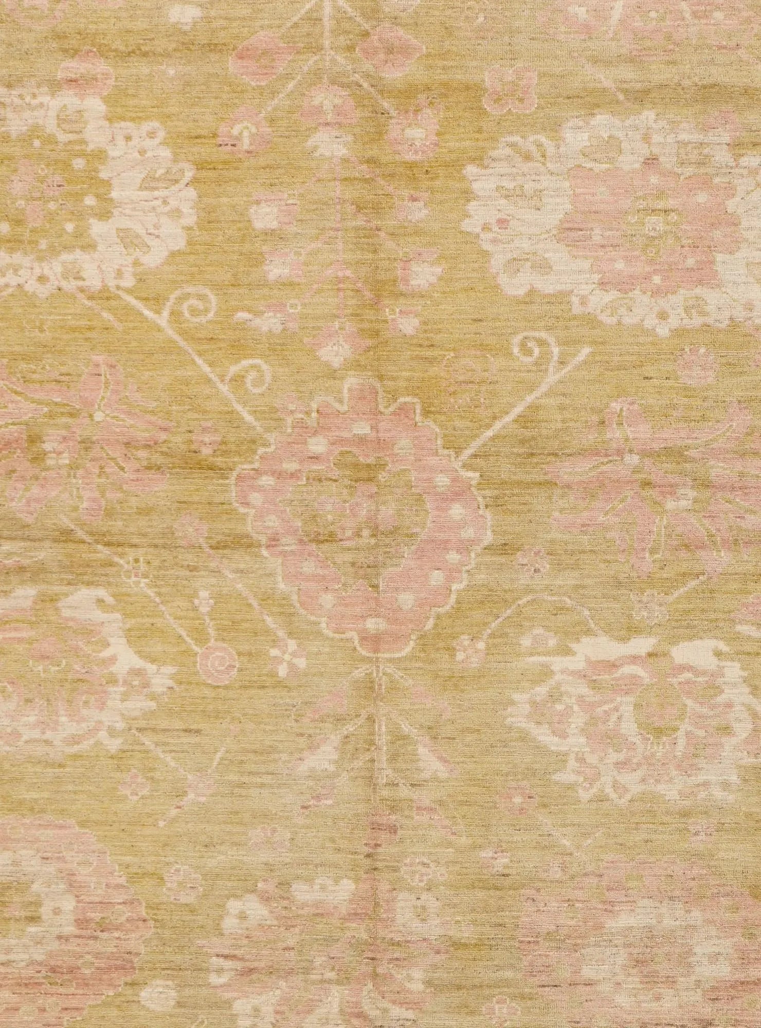 Jardin Oushak Hand-Knotted Wool Rug