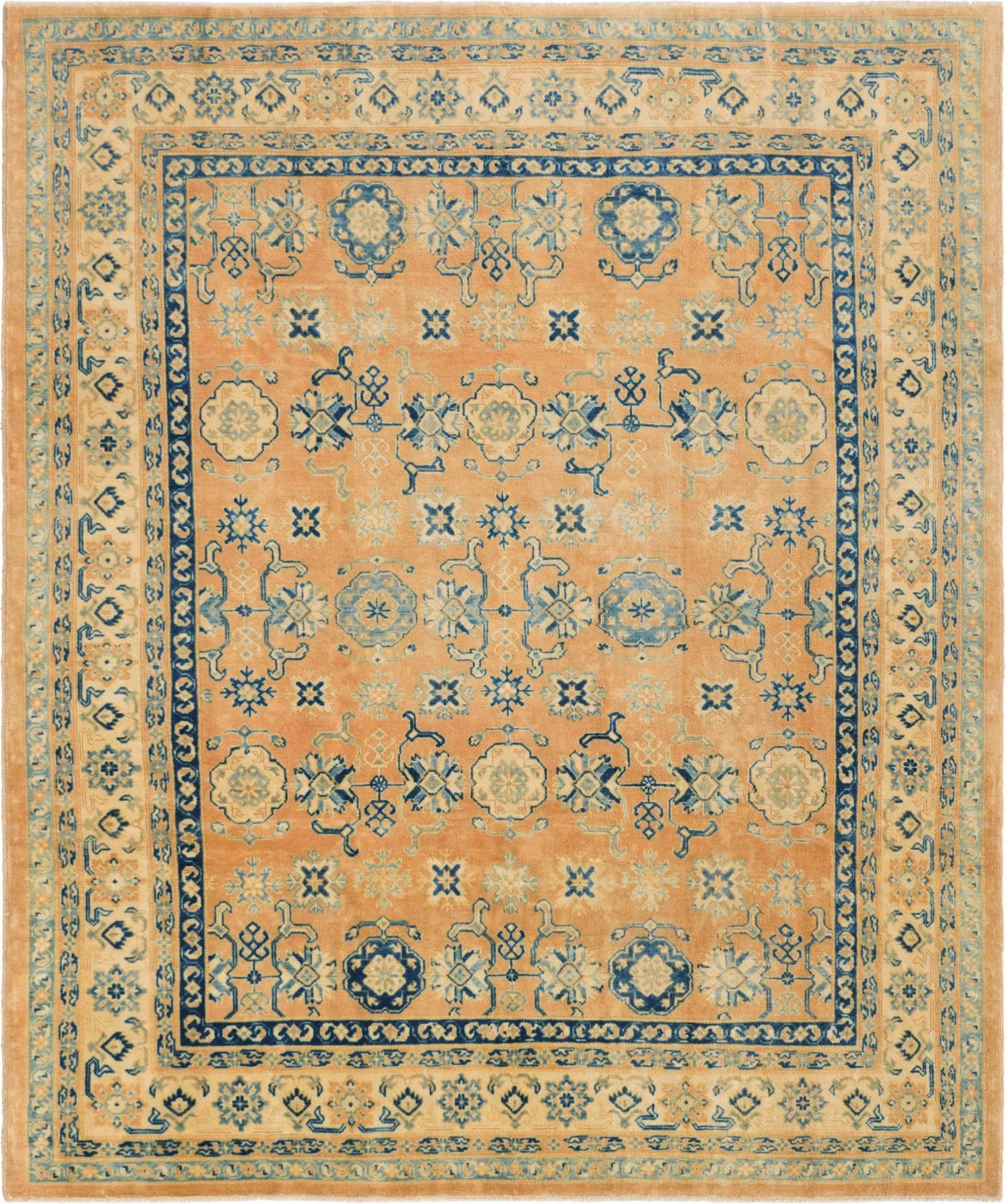 Bloom Oushak Hand-Knotted Wool Rug