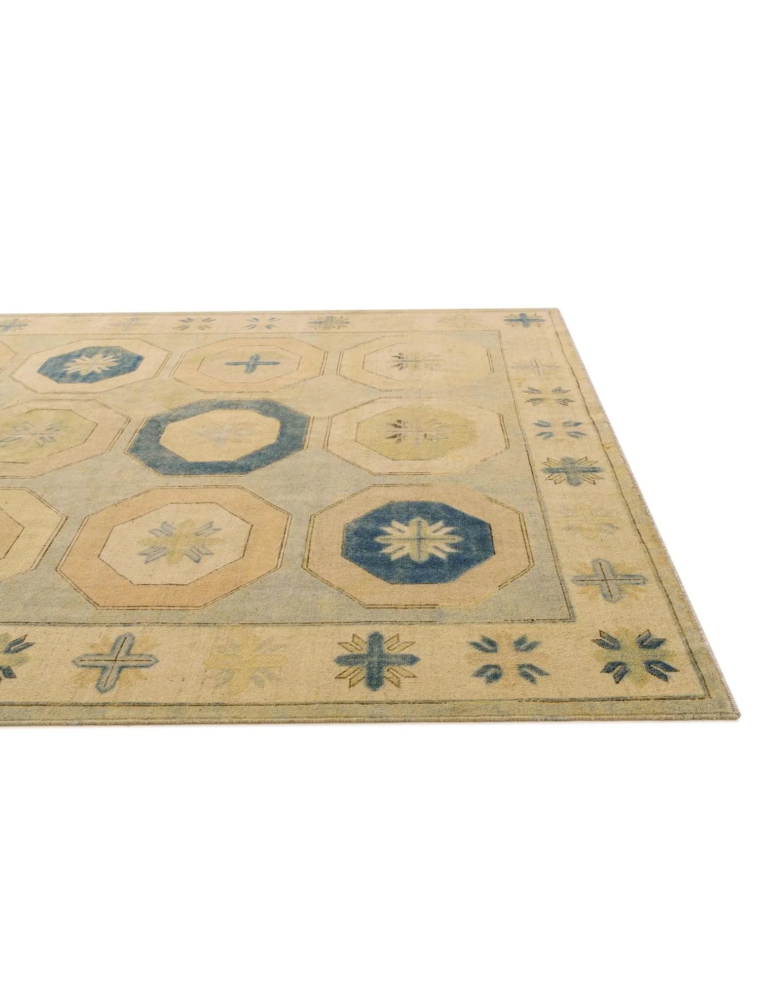 Ophelia Oushak Hand-Knotted Wool Rug