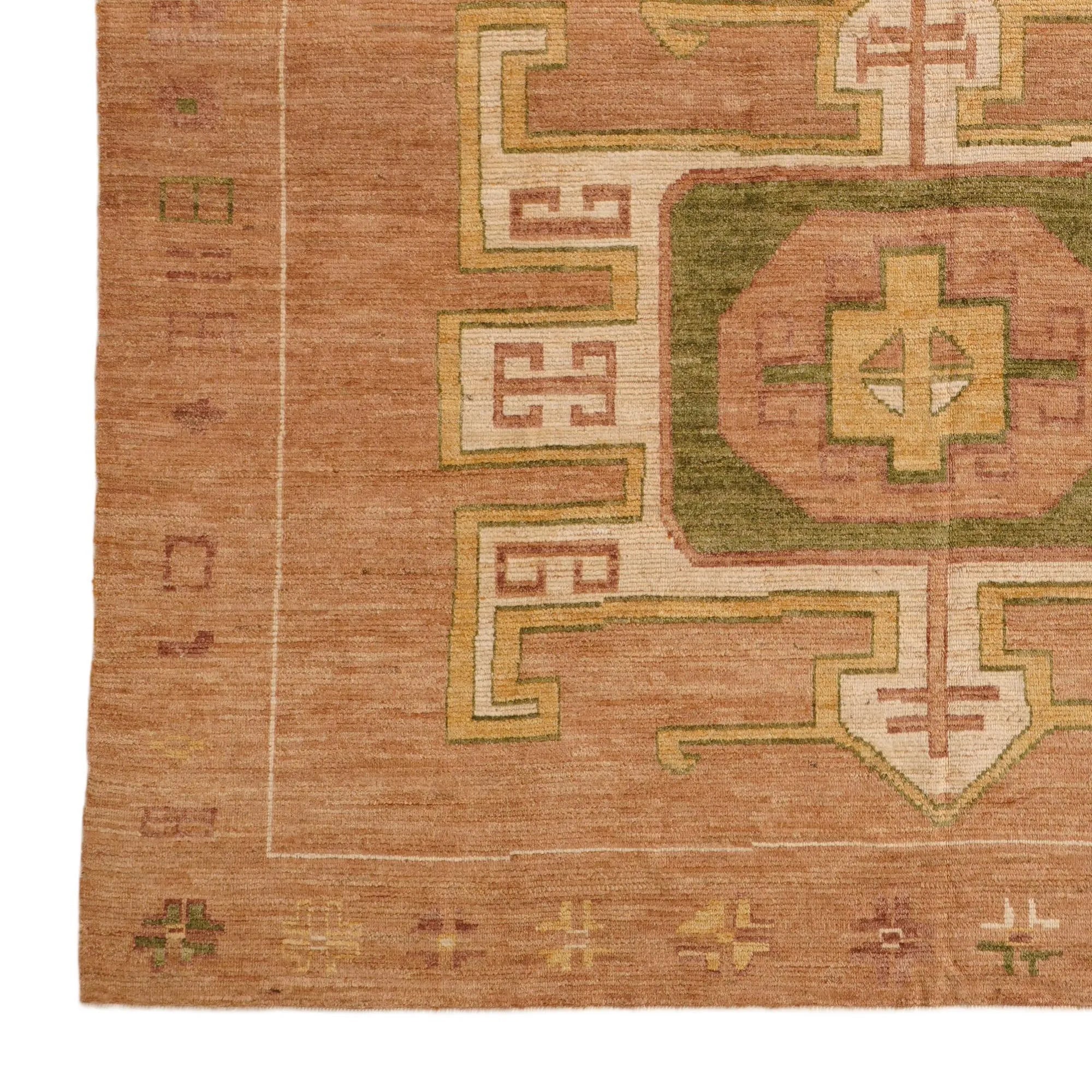 Royale Oushak Hand-Knotted Wool Rug