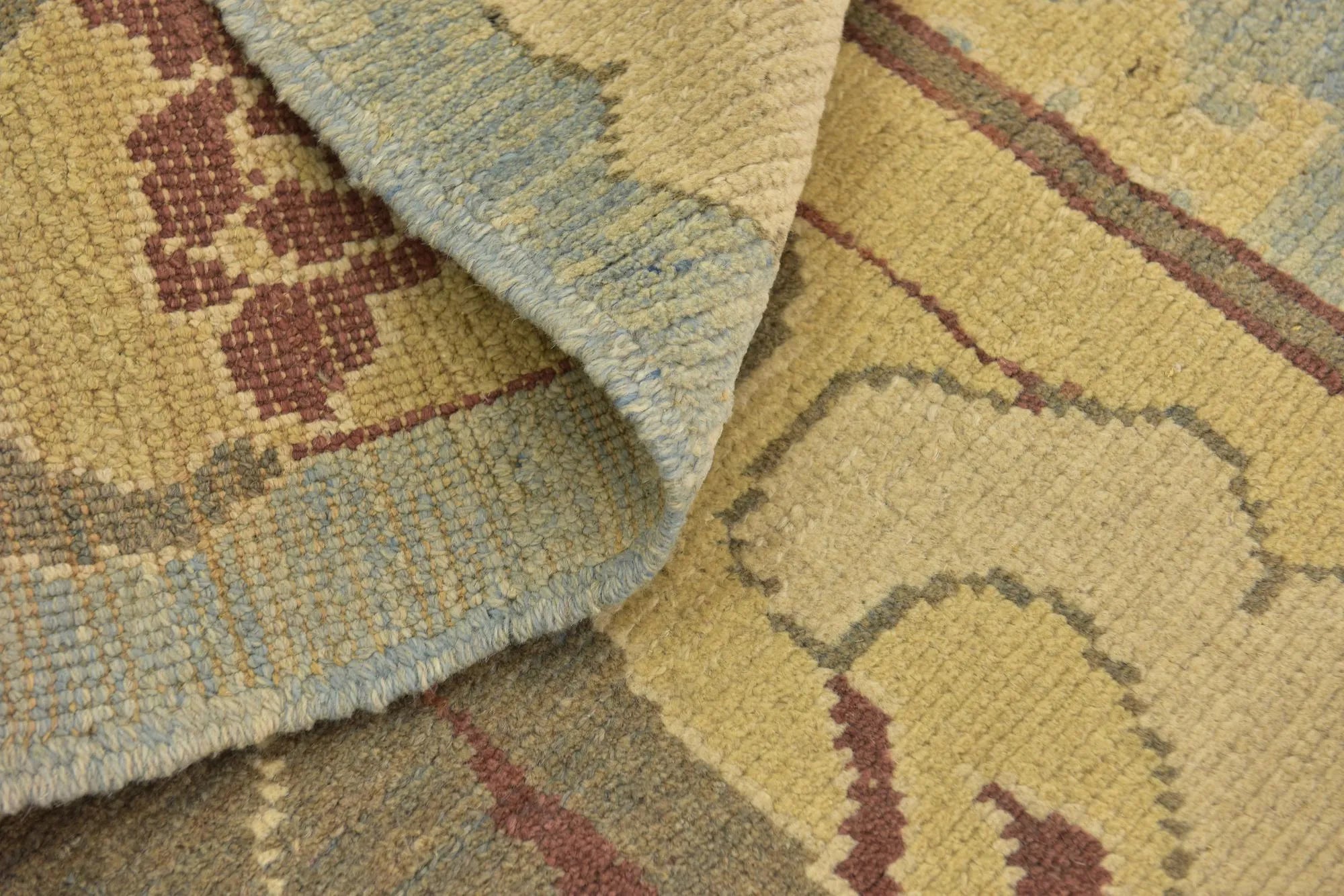 Dahlia Oushak Hand-Knotted Wool Rug