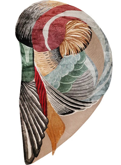 Avyra Viscose & Wool Carpet & Rug