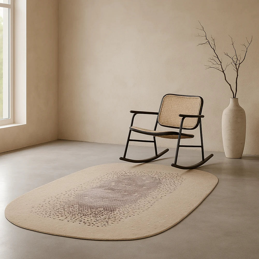 Zenvora Viscose & Wool Carpet & Rug