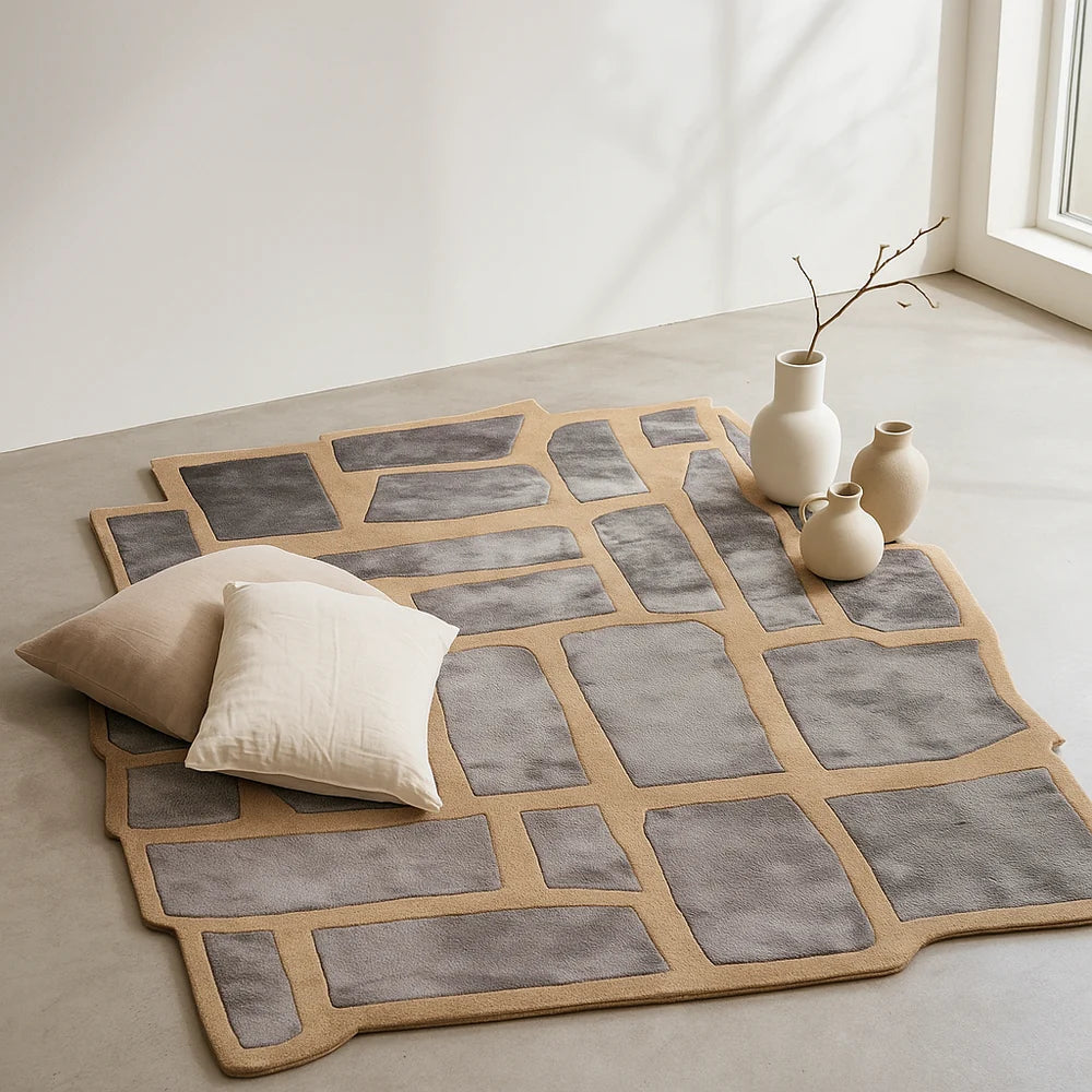 Vantara Viscose & Wool Carpet & Rug