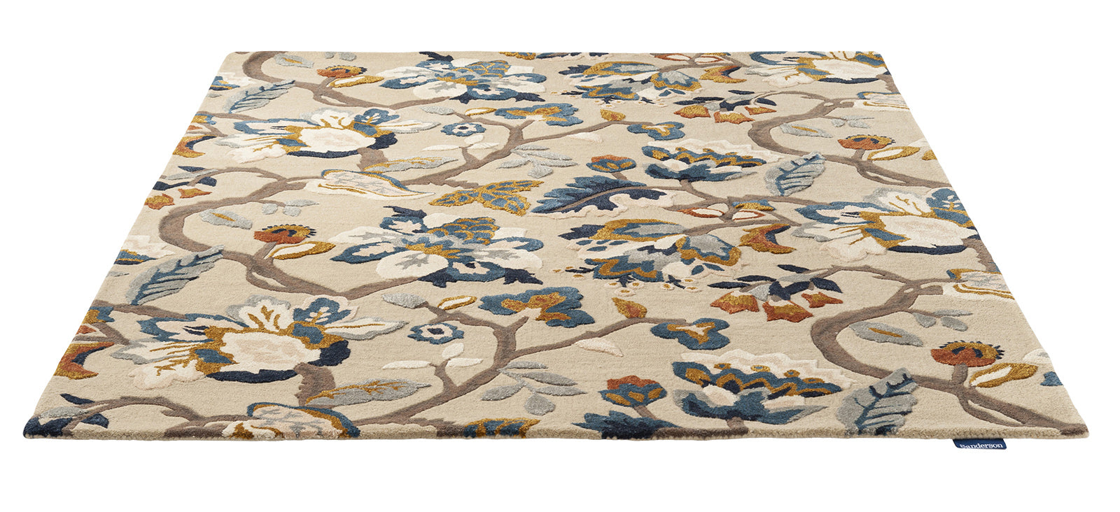 Mughal Garden Foliage Hand-Tufted Rug