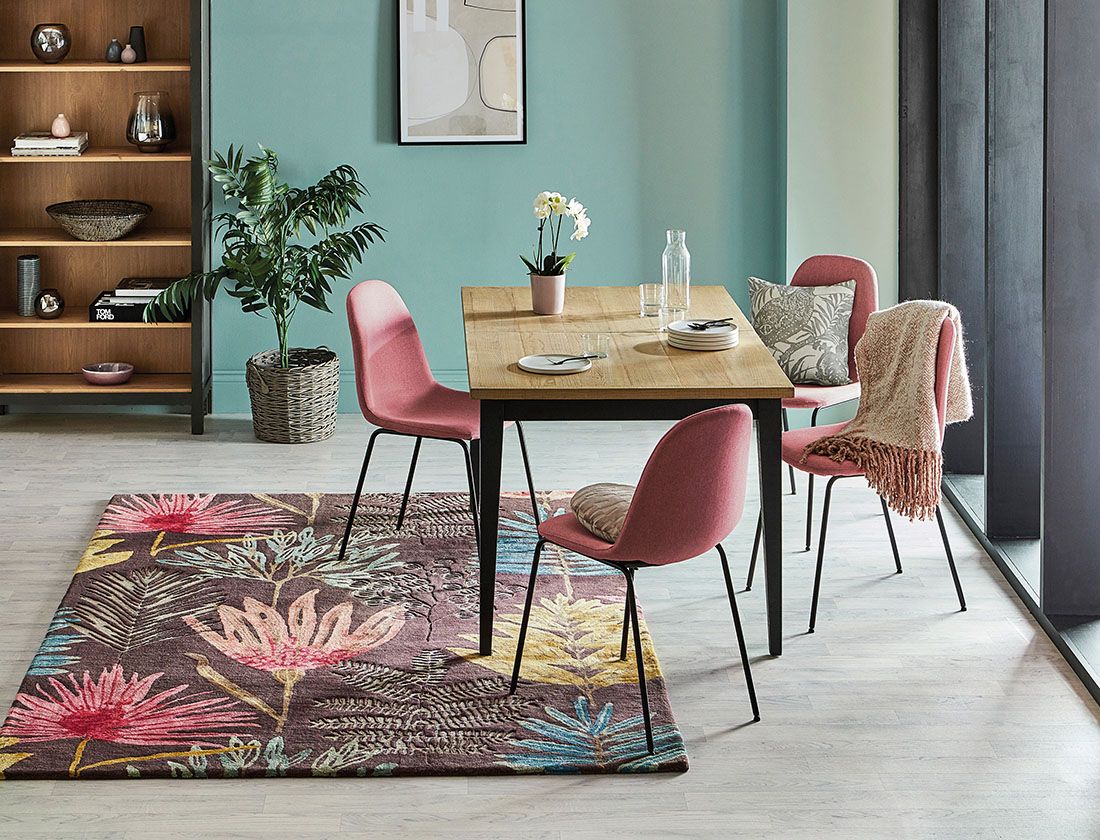 Eternal Garden Foliage Hand-Tufted Rug