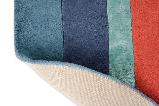 MultiColor Premium Handmade Woolen Irregular Rug