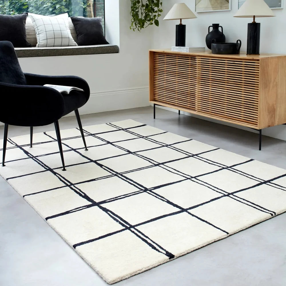 Decorative Wool Hand-tufted Carpet & Rug