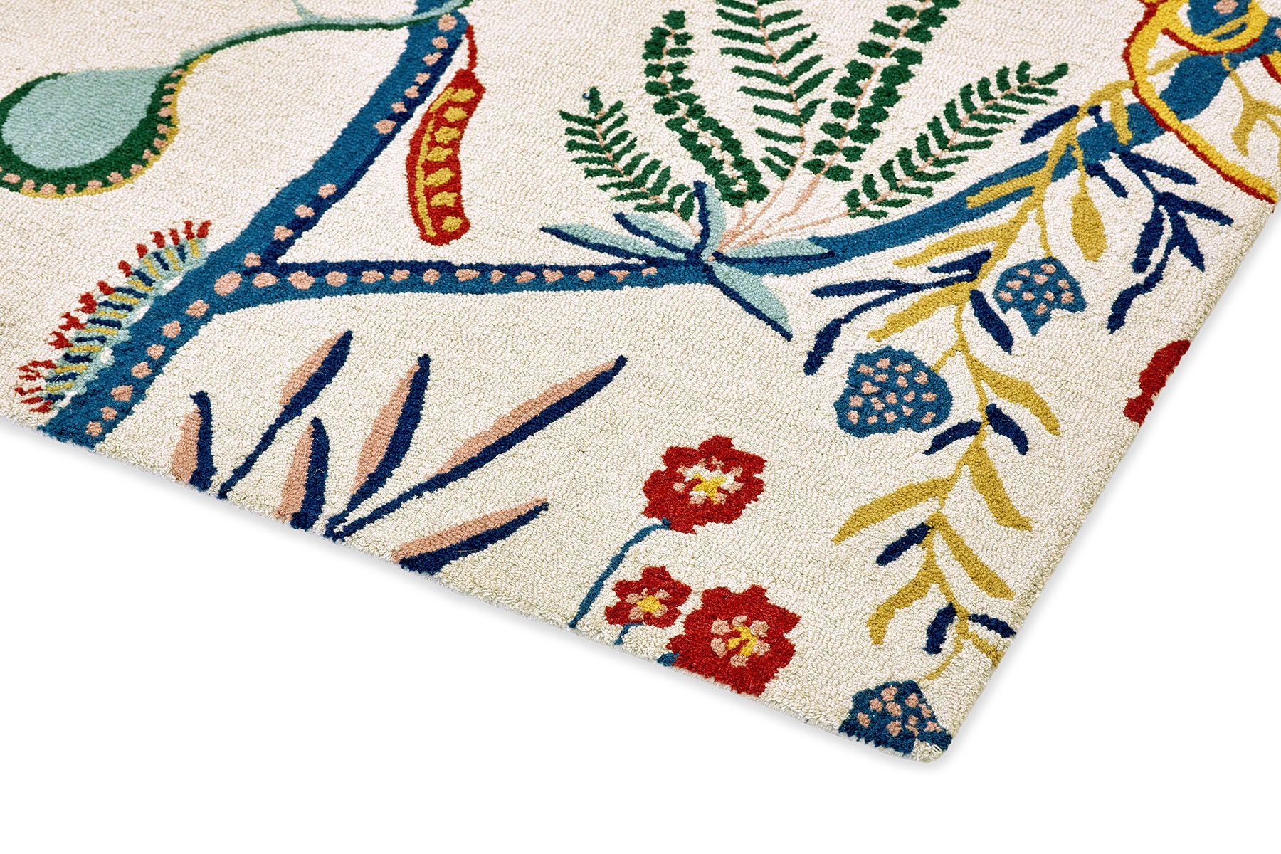 Woodland Whisper Foliage Hand-Tufted Rug