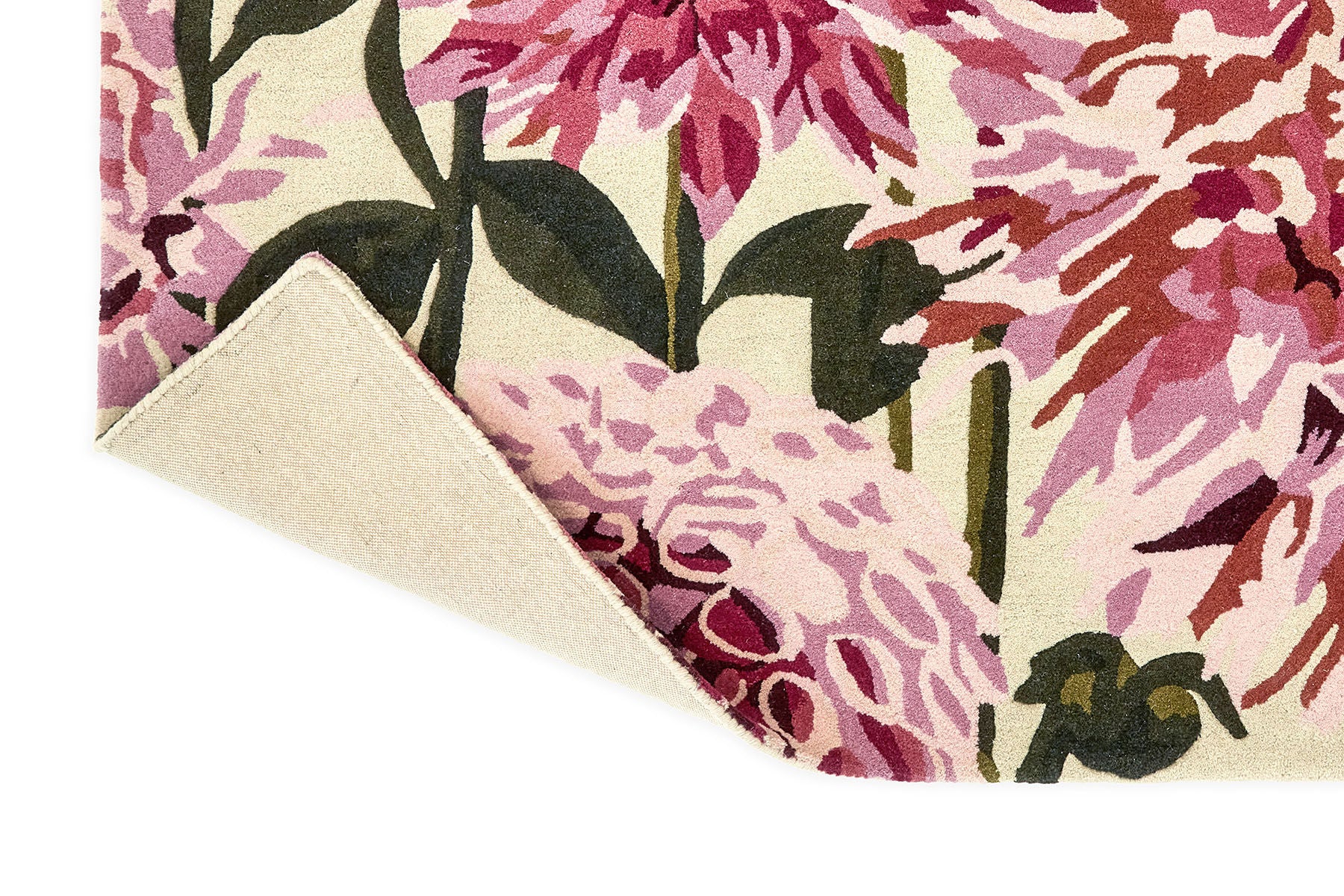 Soft Botanica Foliage Hand-Tufted Rug