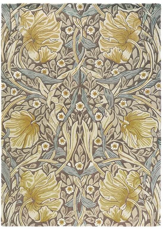 Artistic Leafline Foliage Hand-Tufted Rug