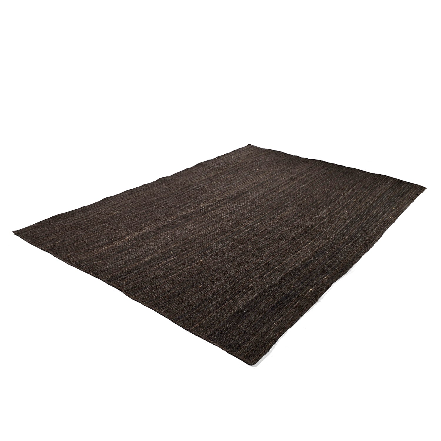 Umber Color Handmade Braided Jute Carpet