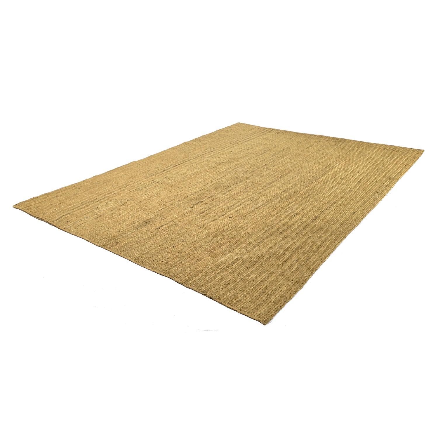 Sand Color Handmade Braided Jute Carpet