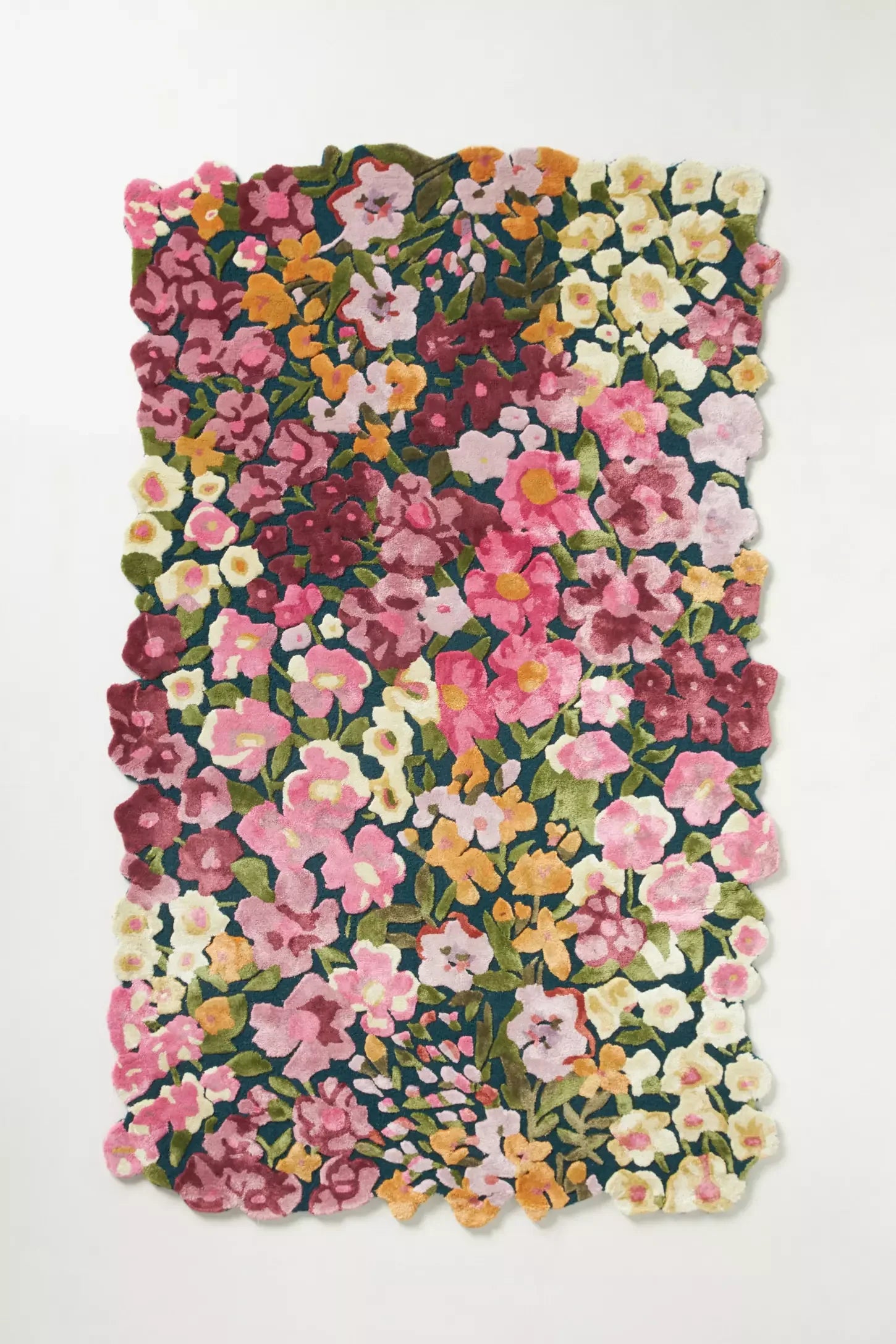 Haven Foliage Hand-Tufted Irregular Rug