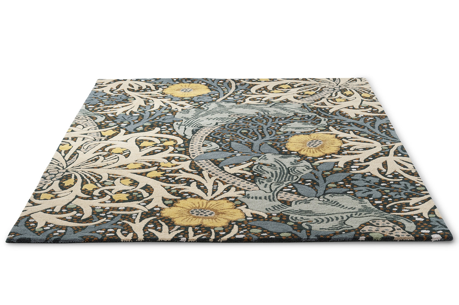Nature’s Bloom Foliage Hand-Tufted Rug