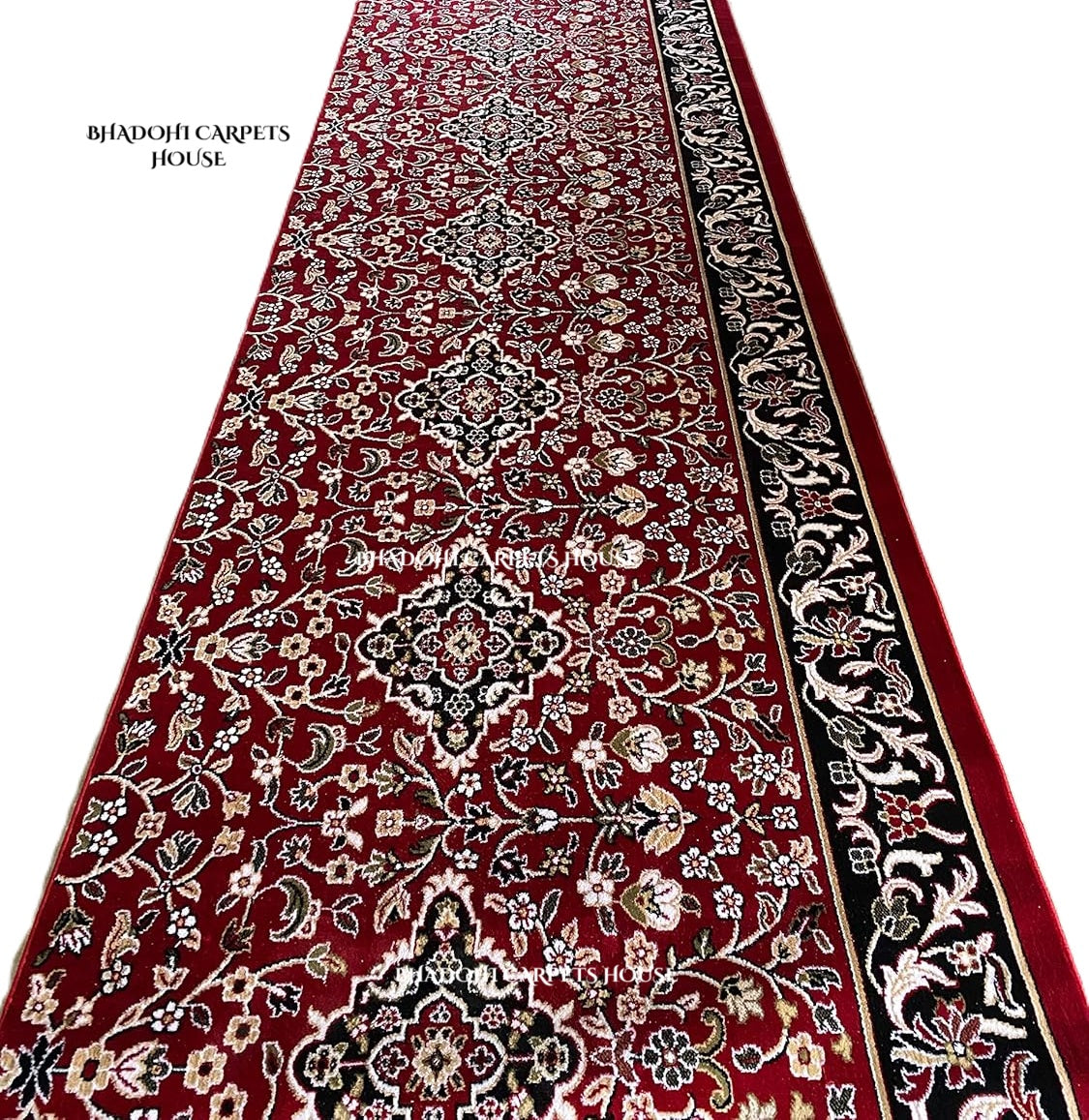 Maroon Turkish Janamaz Roll – Imported Masjid Carpet | 15mm Ultra Soft & Luxurious Mosque Prayer Mat