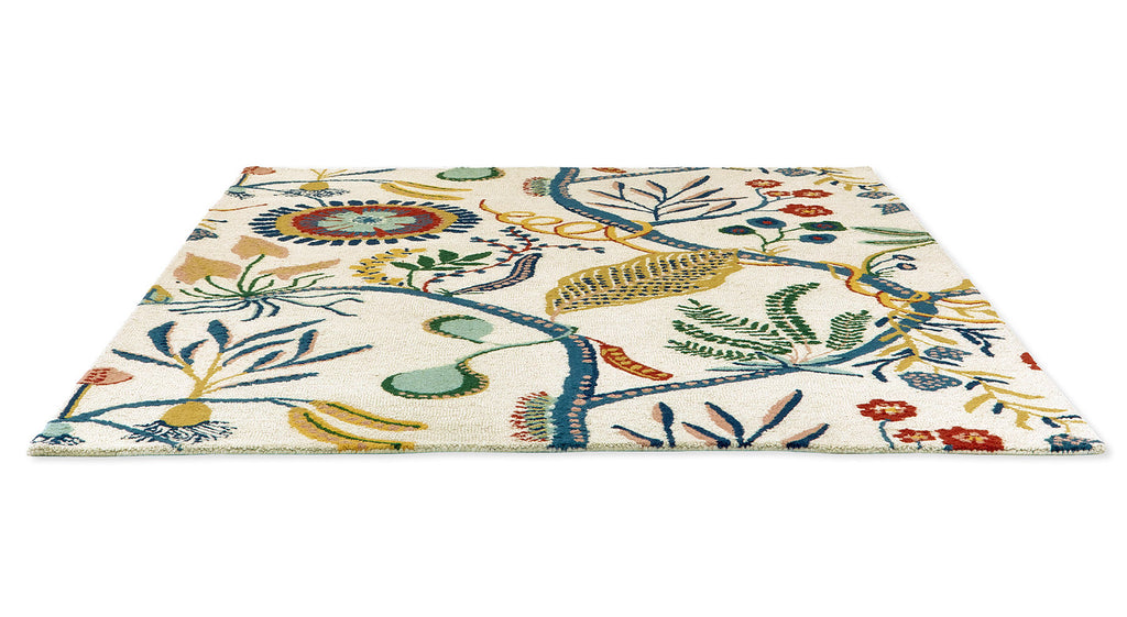 Woodland Whisper Foliage Hand-Tufted Rug