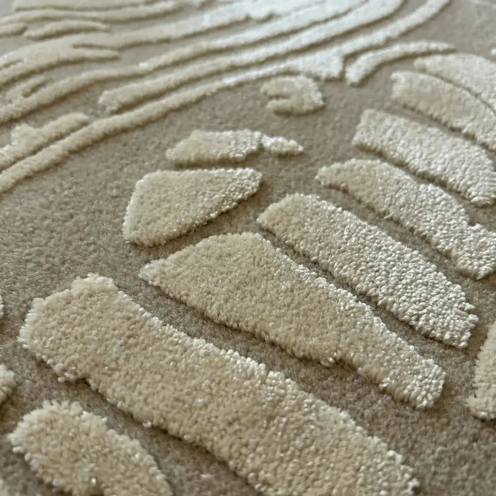 Timeless Viscose & Wool Hand-tufted Carpet & Rug