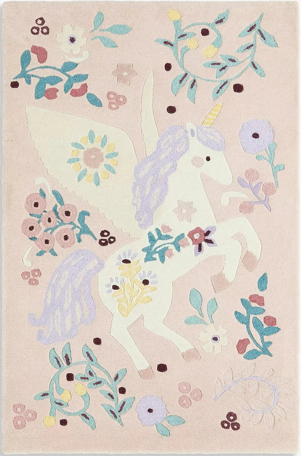 Pink Unicorn Kids Carpet & Rug