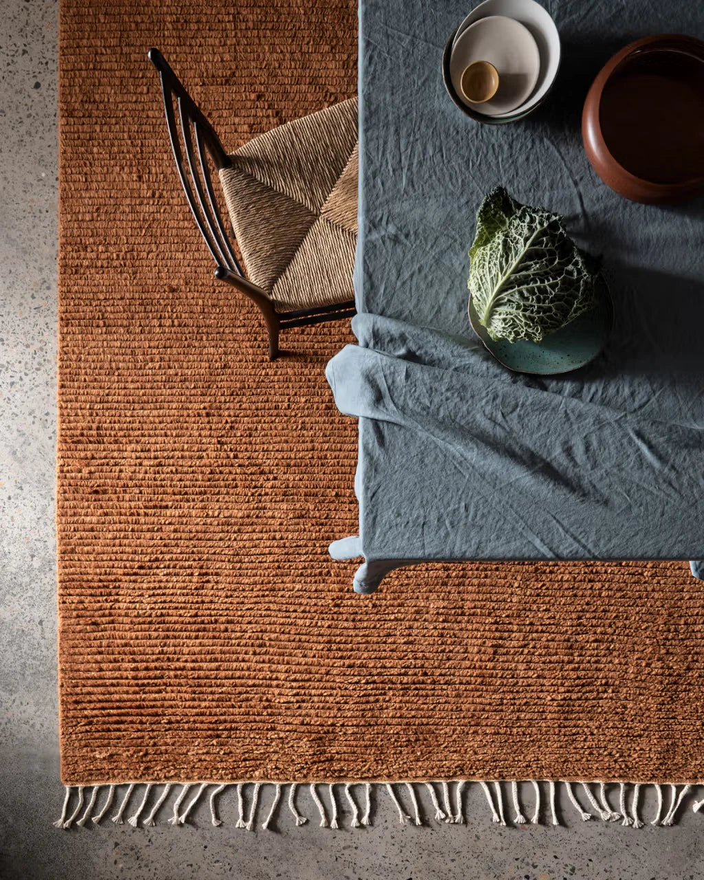 Premium Hand-Tufted Wool Carpet & Rug