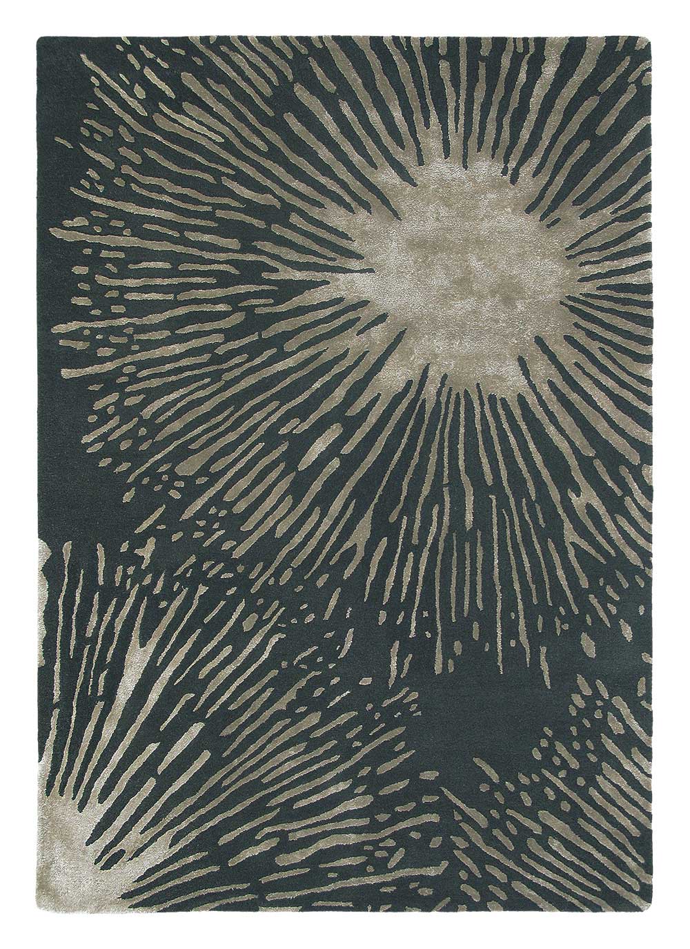Helix Wool & Silk Hand-tufted Carpet & Rug