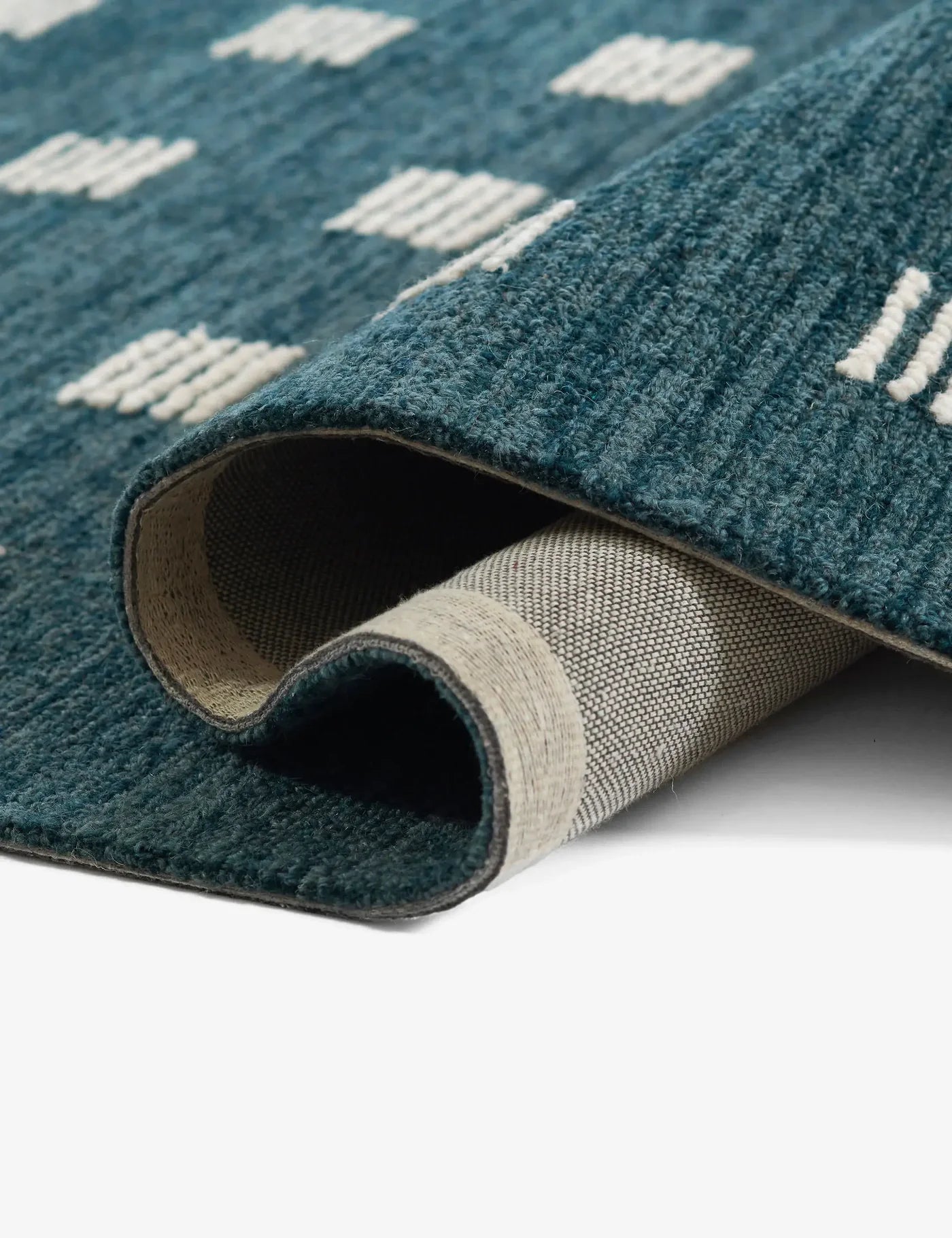 Artistic Blue Wool Hand-tufted Carpet & Rug