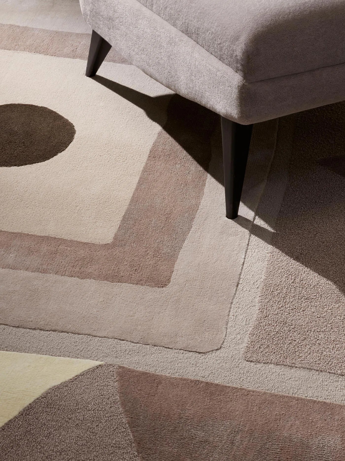 Organic Hand-Tufted Wool & Silk Carpet & Rug