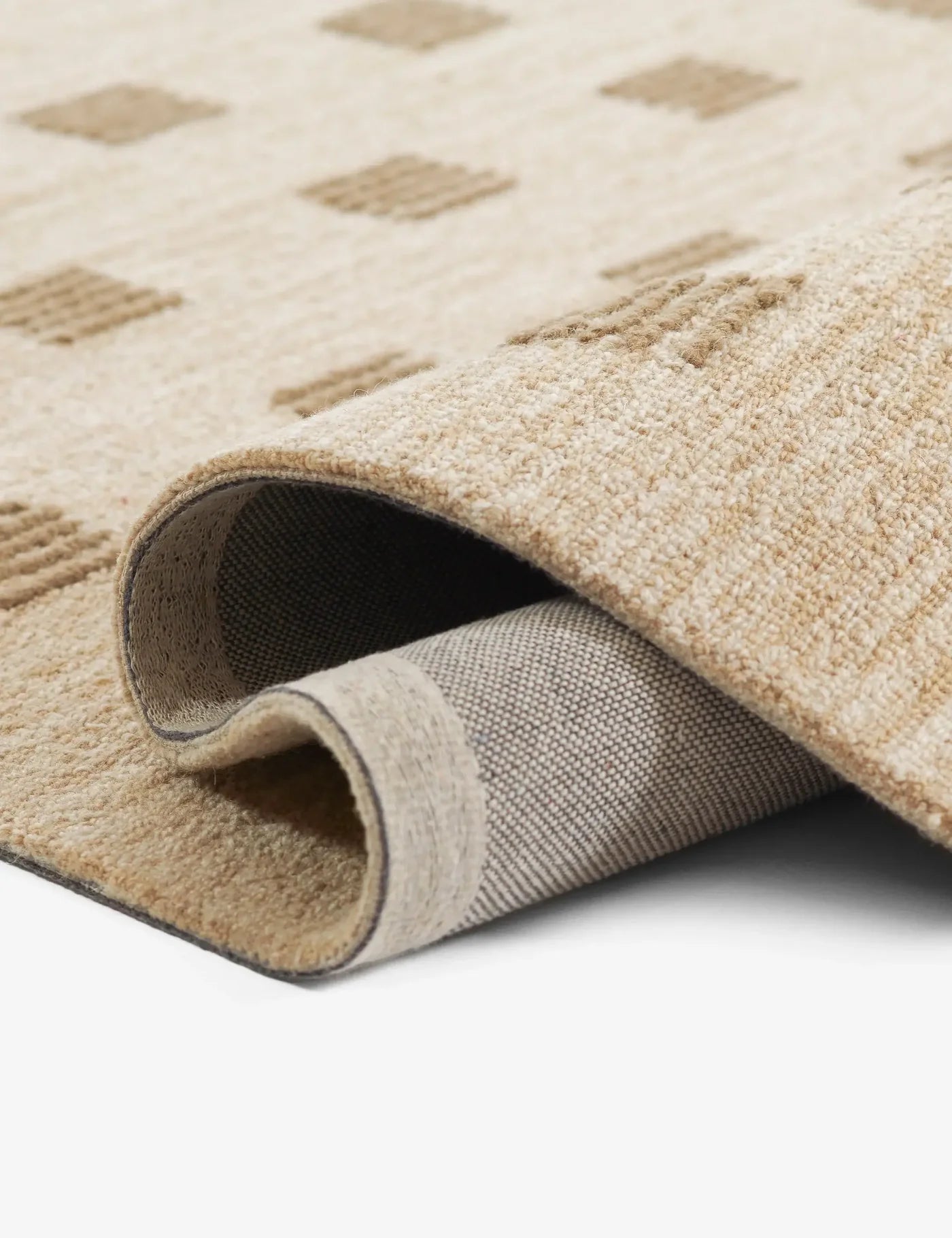 Artistic Beige Wool Hand-tufted Carpet & Rug