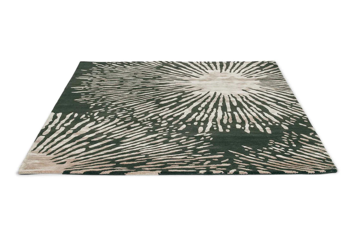 Helix Wool & Silk Hand-tufted Carpet & Rug