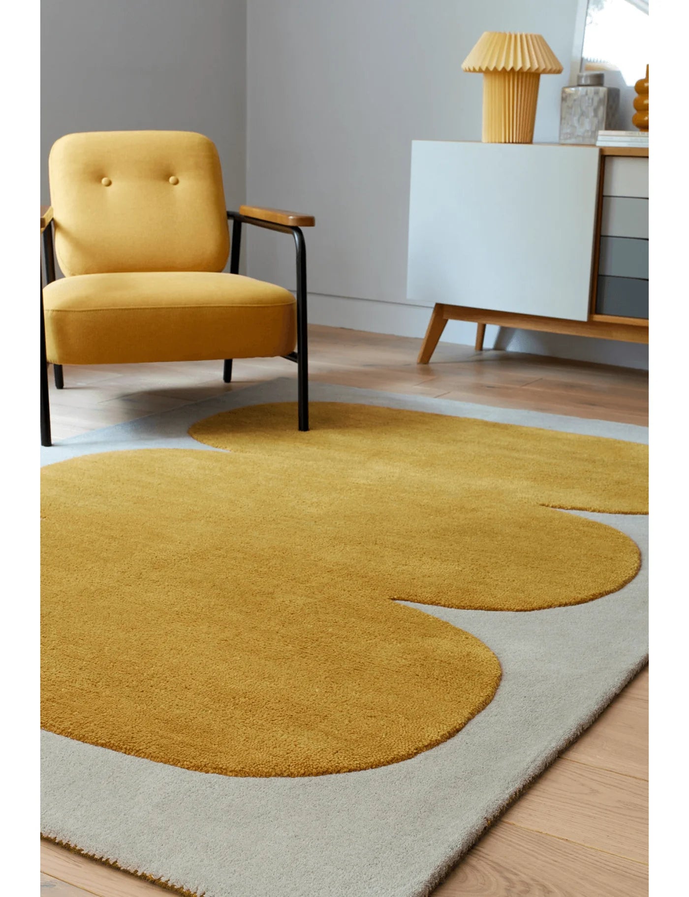 Pearl Wool Hand-tufted Carpet & Rug