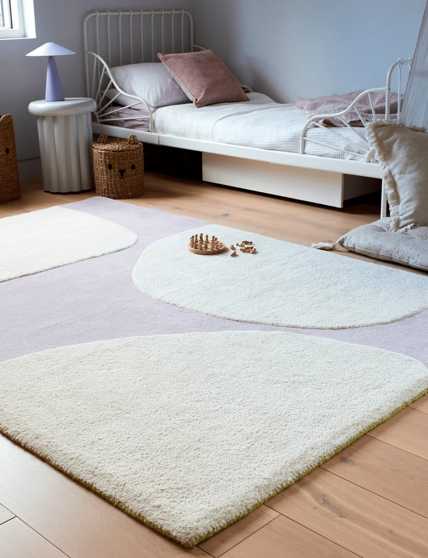 Garnet Wool Hand-tufted Carpet & Rug