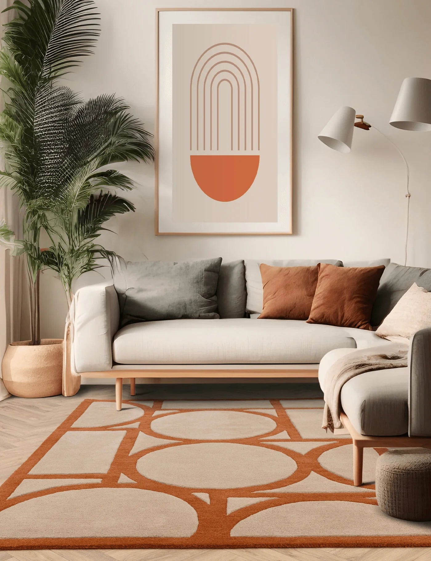 Topaz Wool Hand-tufted Carpet & Rug