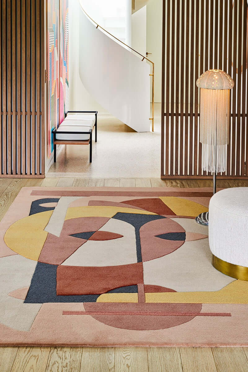 Sculpture Peech Wool Hand-tufted Carpet & Rug