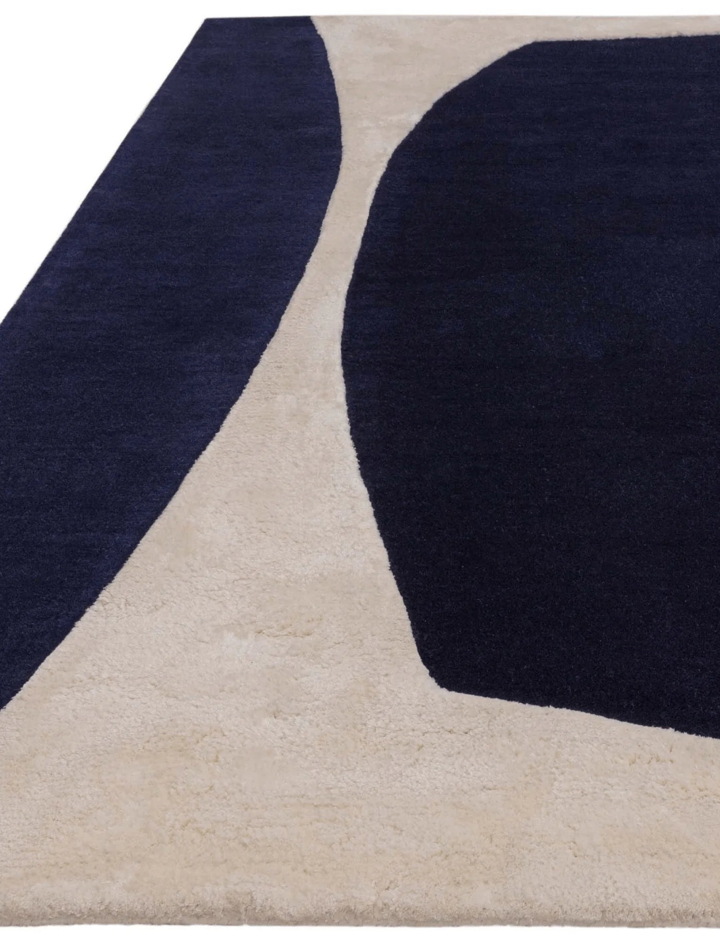 Sapphire Wool Hand-tufted Carpet & Rug