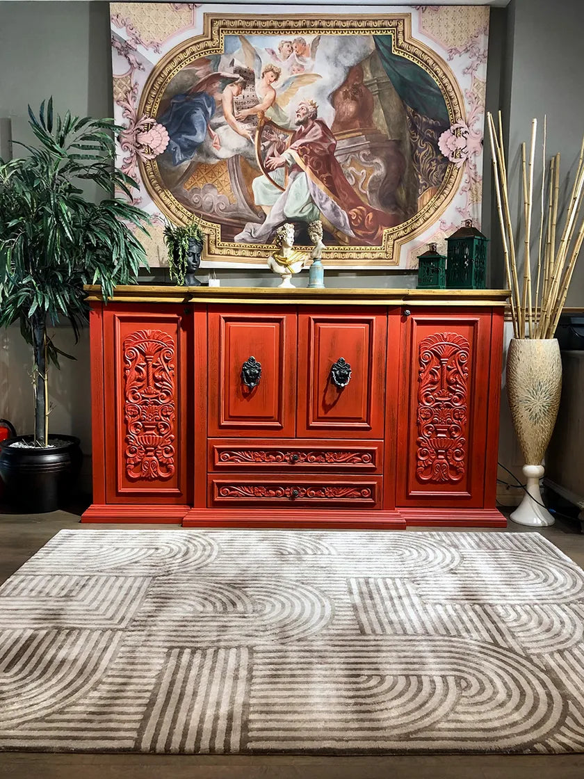 Chenille Viscose & Wool Carpet & Rug
