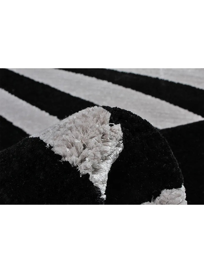Artistic Drip Viscose & Wool Carpet & Rug