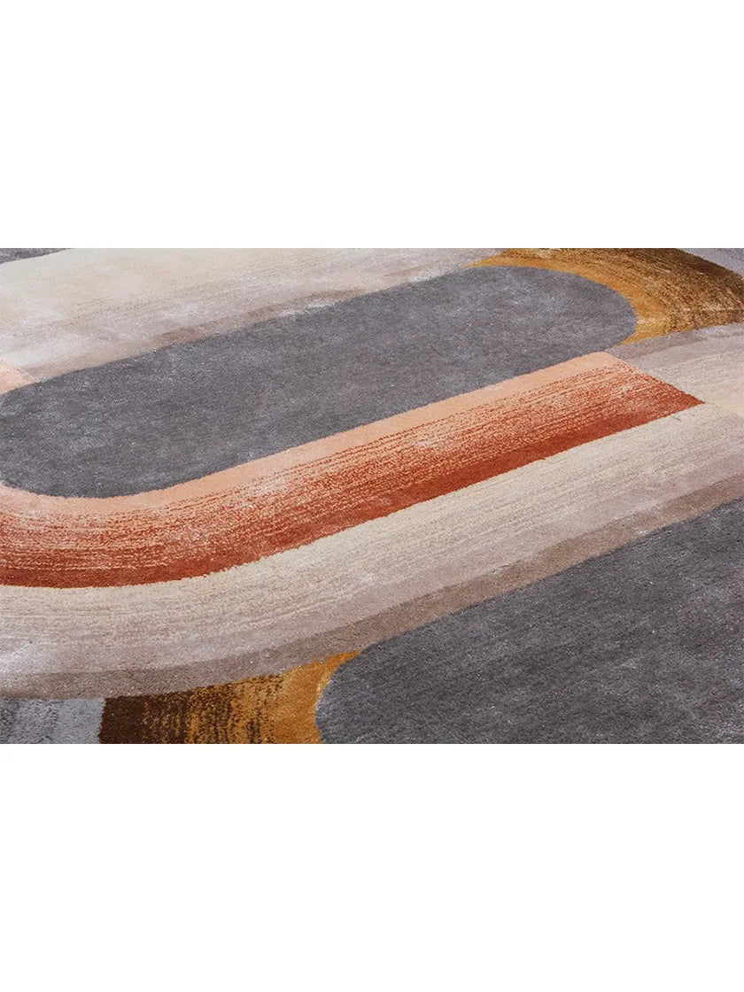 Calm Harmony Viscose & Wool Carpet & Rug