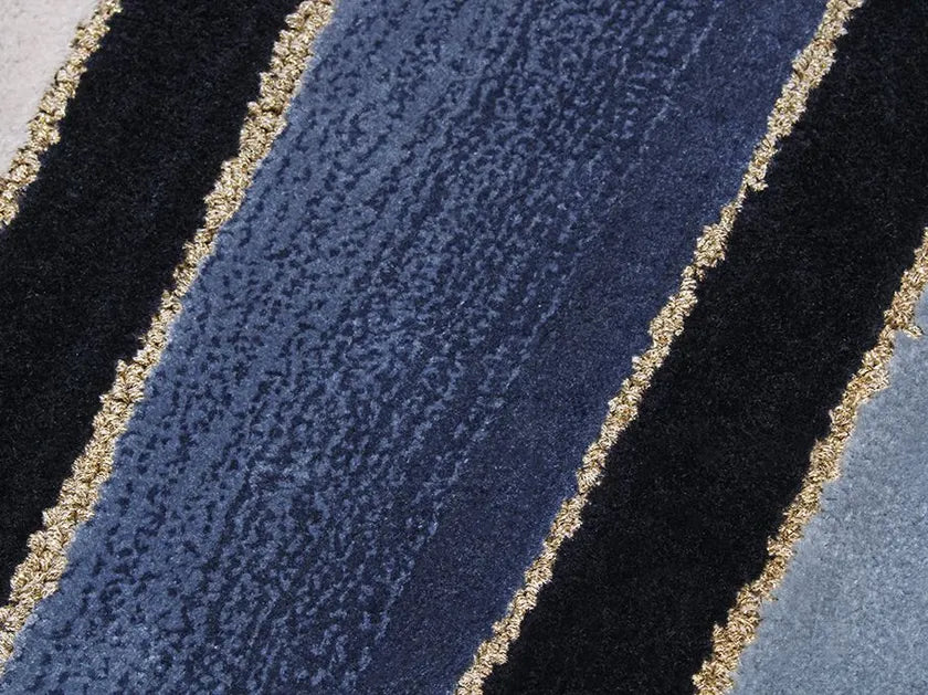 Tactile Luxury Viscose & Wool Carpet & Rug