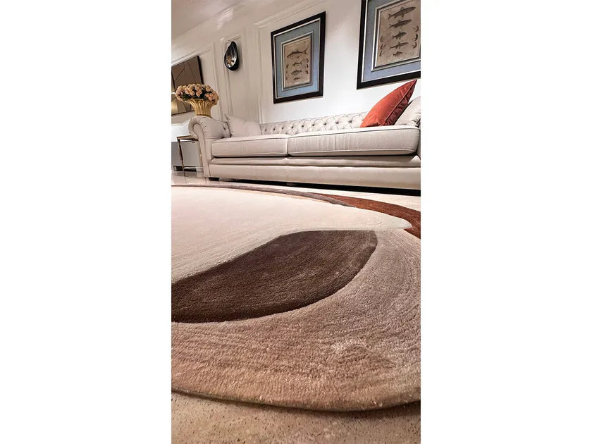 Midnight Viscose & Wool Carpet & Rug