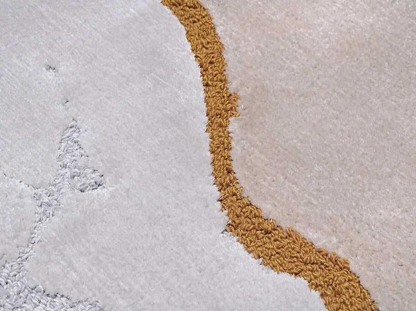 TerraGlow Viscose & Wool Carpet & Rug