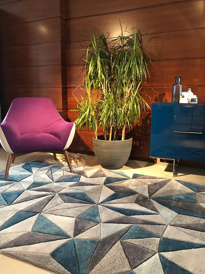Timeless Viscose & Wool Carpet & Rug