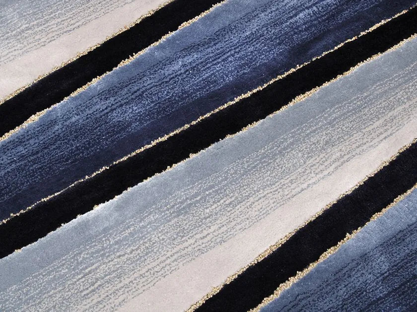 Tactile Luxury Viscose & Wool Carpet & Rug