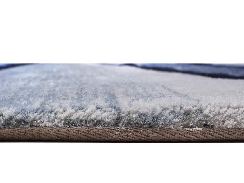 Tactile Luxury Viscose & Wool Carpet & Rug