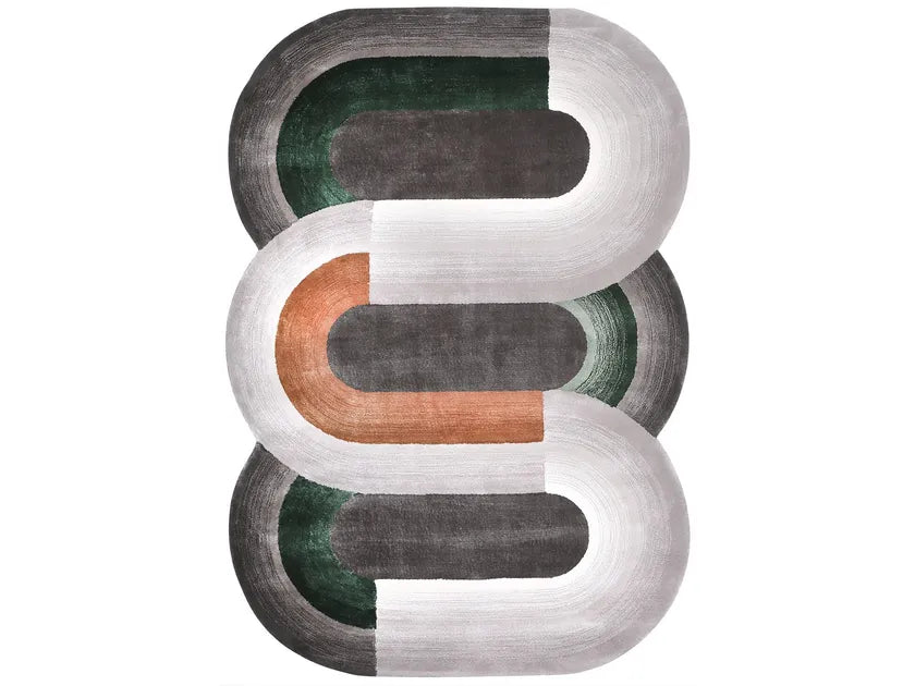 Resort Style Viscose & Wool Carpet & Rug