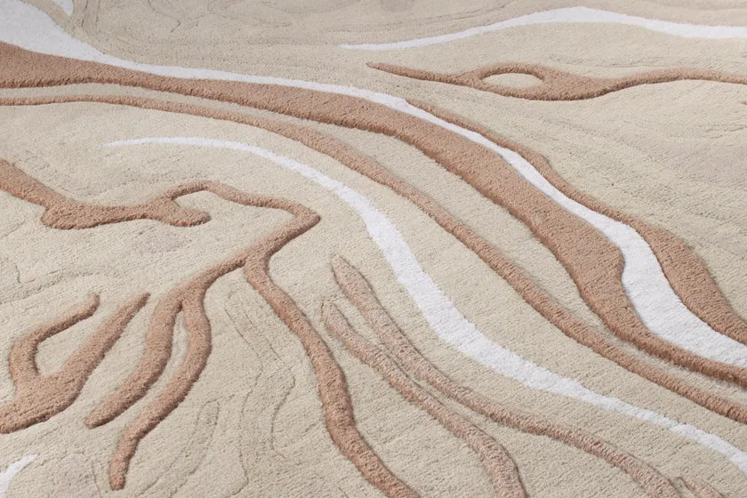 Sunset Viscose & Wool Carpet & Rug