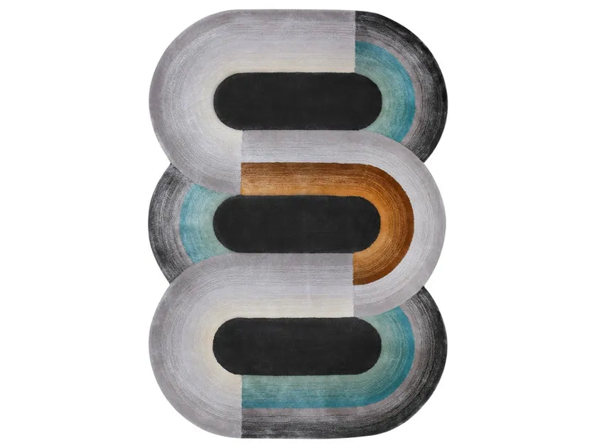 Vibrant Energy Viscose & Wool Carpet & Rug