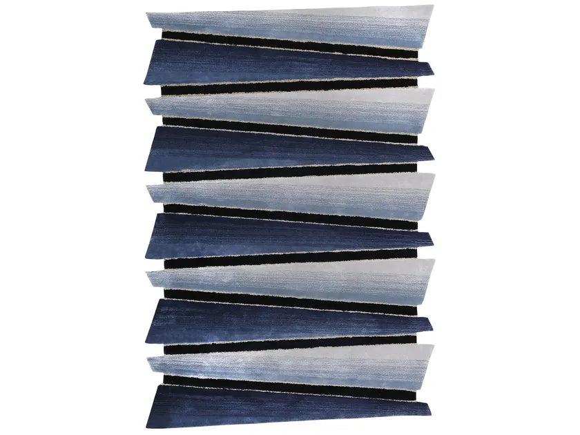 Tactile Luxury Viscose & Wool Carpet & Rug