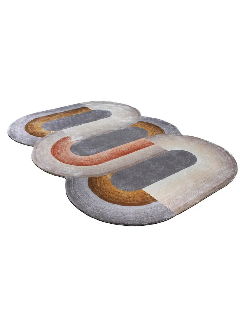 Calm Harmony Viscose & Wool Carpet & Rug